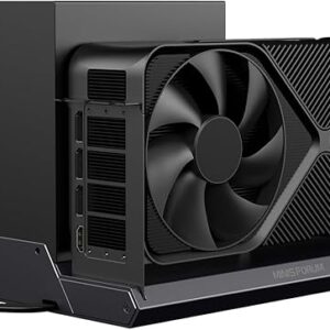 MINISFORUM DEG1 eGPU Dock, External GPU Docking Station for RTX 4090, AMD RX 7900 XTX, eGPU Enclosure Graphics Card Extension Support ATX/SFX Standard Power, Oculink Expansion Graphics Docking Station
